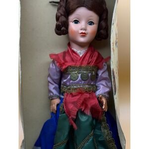 Vintage German Folk Doll "Gura" (Wuerzburg) Ochsenfurt Western Germany Doll RARE